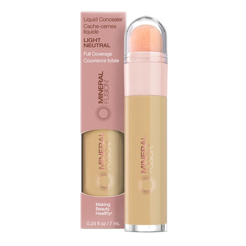 Mineral Fusion Liquid Concealer, Light Neutral, 0.24 Oz